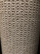 Seattle Stone Grey 4.6M X 4M (15Ft X 13Ft ) Polypropylene Loopcontract Hessian Back