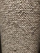 100% Wool Corsa 660 Natural 4M X4M (13Ft X 13Ft ) Loopcontract Hessian Back