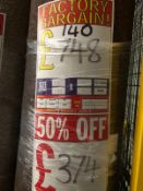 Turbo Tobacco 7.2M X 4M (23Ft 6In X 13Ft Polypropylene Loopcontract Hessian Back
