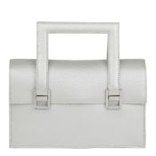 Hermès Silver Metallic Chevre Leather 365 Pm