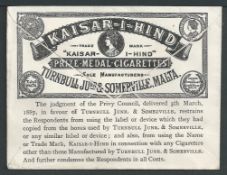 Malta 1891 Covers with endorsed 