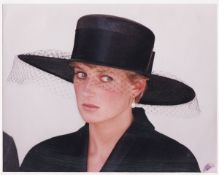 Royalty Princess of Wales, Princess Diana Official Press Photograph The Princess of Wales attending