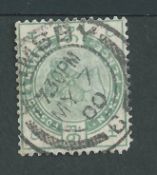 G.B. - Surface Printed / Forgeries 1883 9d Dull green forgery lettered 