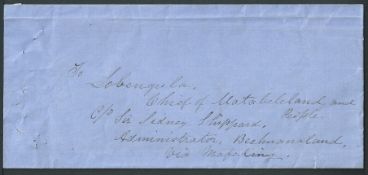 Rhodesia / Bechuanaland 1888 (Dec 26) Cover addressed 