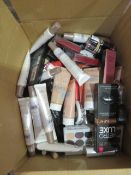 Circa. 200 items of various new make up acadamy make up to include: retro luxe matte lip contou...
