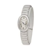 Cartier Baignoire W15189L2 or 2369 Ladies White Gold Mini Watch