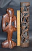 Two African Carvings