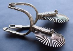 Pair Of Chile Gaucho Spurs