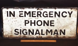 Vintage Railway Sign