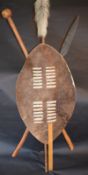 African Shield And Spear Ensemble