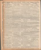 Set Of 3 Original Newspaper Each With The Irish War Of Independence News Reports (2)