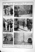 Irish War Of Independence Orgy Of Bloodshed vIn Dublin Original 1920 Page