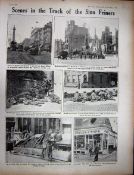 Original Easter Rising 1916 Newspaper Page Rare Reports & Images