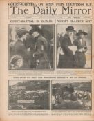 Countess Marckievicz Refuses to Recognise The Court Original Newspaper