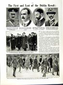 Original Easter Rising 1916 Newspaper Page Rare Reports & Images (2)
