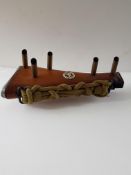 Vintage Military Riffle Butt Pen Tray