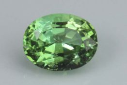 Green Paraiba Tourmaline, 1.71 Ct