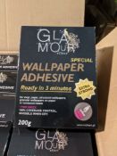 Pallet containing 1200pcs Brand new Wallpaper Adhesive - 200gr packs - similar rrp £2.99 - bra...