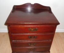 Sheet Music Cabinet with 4 Draws Drawers