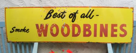 Large Porcelain/Enamel Advertising Sign 