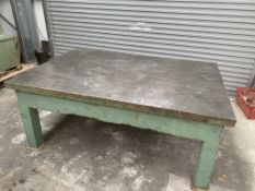 6FT X 4FT Cast iron surface table