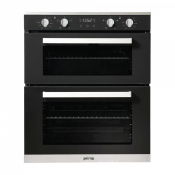 (KA44) Prima Built-Under Double Oven (Stainless Steel) PRDO304 — RRP £399.00 White LED touc...