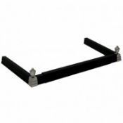 (KK214) Adjustable Chrome Fire Fender Fireplace Guard Frame Surround The fire fender provide...