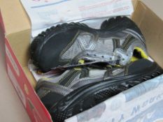 1 Pair SAFETY TRAINING SHOE. NON METAL TOE PROTECTOR. COFRA. UK SIZE 3