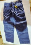 10 x Navy combat trousers workwear trousers size 36 regular new in original packaging