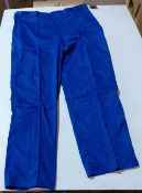 15 x Black Knight blue workwear trousers in sizes 40 and 46 new in original packaging