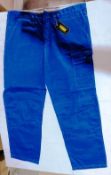 10 x Navy Action line trousers workwear trousers size 44 regular new in original packaging