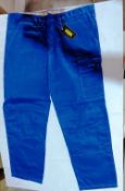 10 x Navy Action line trousers workwear trousers size 34 regular new in original packaging