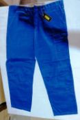 10 x Navy Action line trousers workwear trousers size 42 regular new in original packaging