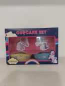 100 X My Little Pony Cupcake Sets Contains 24 Cupcake Cases And 24 Card Cake Toppers Rrp £4.99