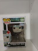 7 X Funko Pop Rick & Morty No. 566 Purge Suit Rick Brand New In Box Rrp £9.99