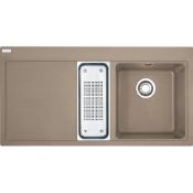 (FR42) FRANKE Mythos MTG 651-100 Fragranite Oyster. Cabinet Size 600.00 mm Length Overall 1,00...