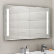 NEW 1000x600mm Omega Illuminated LED Mirror. RRP £474.99.ML7004.LED Power The LED gives ...