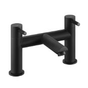 NEW & BOXED Iker Matte Black Bath Filler. TB3022. Contemporary urban matte black finish 1/4 tur...