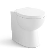 Brand New Quartz Back to Wall Toilet.Stylish design Made from White Vitreous China Finished in a hig