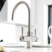 NEW (NS36) FRANKE Omni 4-in-1 Tap Omni Stainless Steel. RRP £1,159.20. Ultimate convenience | ...