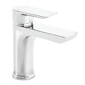 NEW (EX64) OSANI SINGLE LEVER BASIN MONO MIXER TAP WITH CLICKER WASTE. Chrome-plated brass. Con...