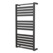 (Tt11) 1000X500Mm Loreto Vertical Water Towel Warmer 1000 X 500Mm Anthracite. Rrp £234.99. Inn...