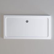 NEW 1600x800mm Rectangular Ultraslim Stone Shower Tray RRP £449.99 Low profile ultra slim desi...