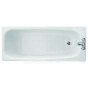 NEW (MR98)Twyford Neptune 2 tap hole standard bath 1700 x 700mm White. RRP £340.99. Twyford Ne...
