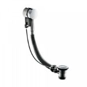 NEW (GC1007) Bath Pop Up Waste - Overflow This bath pop-up waste overflow features a durable fl...