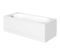 NEW (E124) 1600x700mm Trojan Cascade Single Ended Bath. 1600 x 700 This is an impressive bath ...