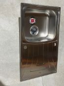 NEW (H117) 760x500mm Teka stainless Steel Sink Bowl.