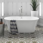 NEW & BOXED 1600x750mm Ella Freestanding Bath. BR259. Manufactured from High Quality Acrylic, ...