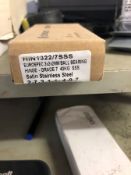 5XPAIRS OF EUROSPEC GRADE 7 SS HINGES 3 INCH X2 X 2MM