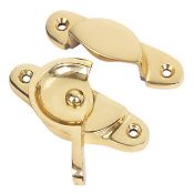 5X FITCH FASTENER POLISHED BRASS 63 X 35